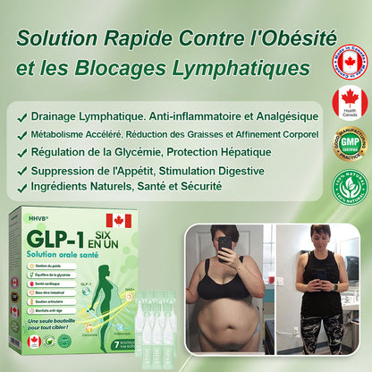 Boutique officielle|𝐻𝑯𝐕𝐁®🍁𝐆𝐿𝑃-1 SIX IN-ONE Solution de santé liquide oral (Juste une dose par jour, changements visibles en 7 jours) ✅ Pour l'obésité, la santé cardiovasculaire, le diabète, l'apnée du sommeil, les problèmes articulaires, et plus encore